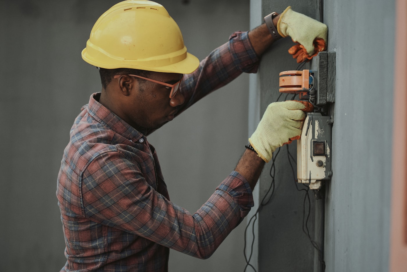 Skilled Legacy 99 Builders tradesman at work